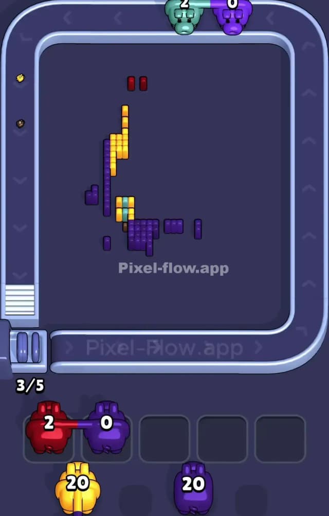 Pixel Flow Level 960 Solution 3