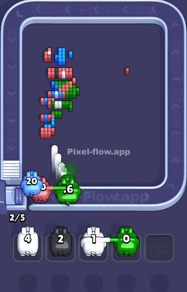 Pixel Flow Level 1019 Solution 3