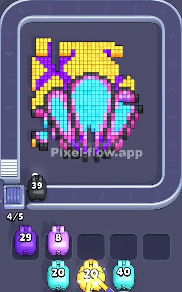 Pixel Flow Level 29 Solution 2