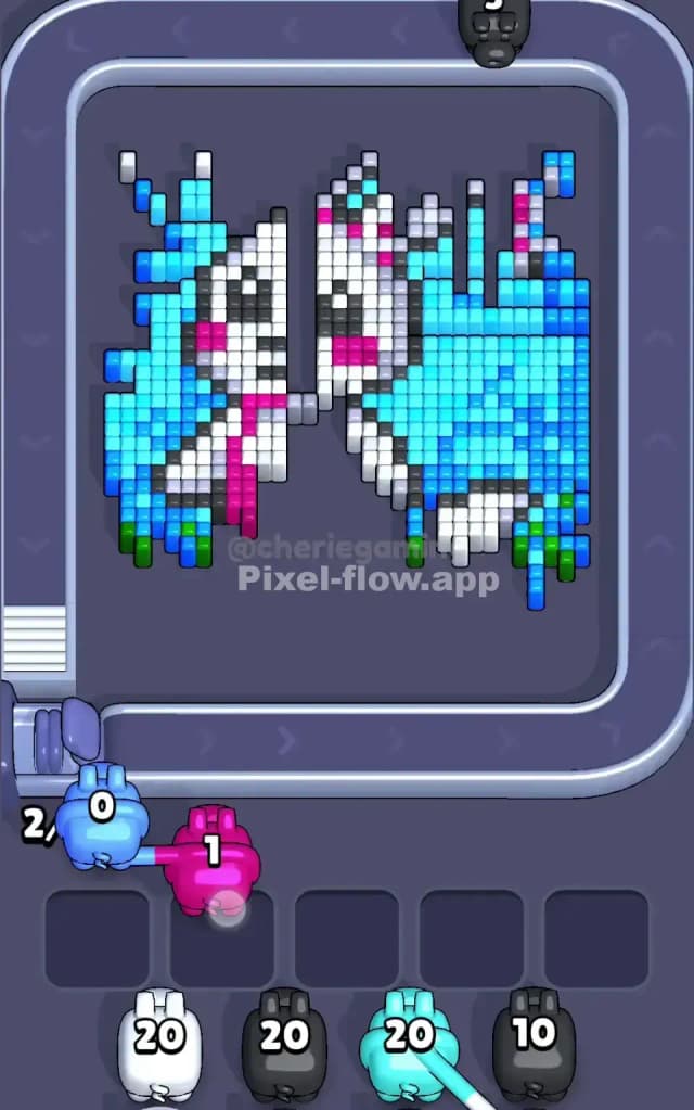 Pixel Flow Level 517 Solution 2