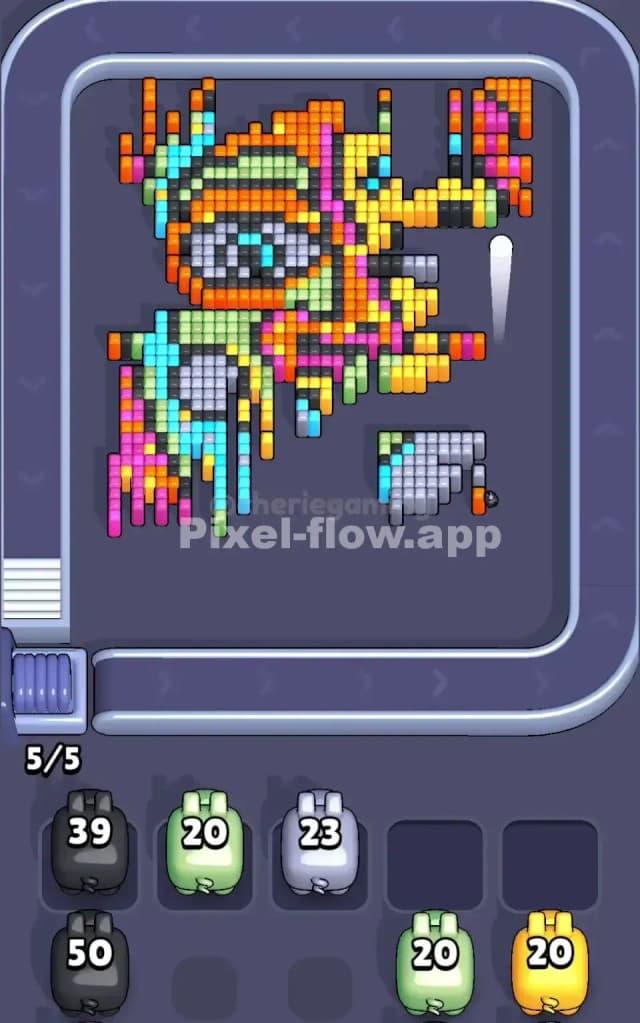 Pixel Flow Level 154 Solution 2