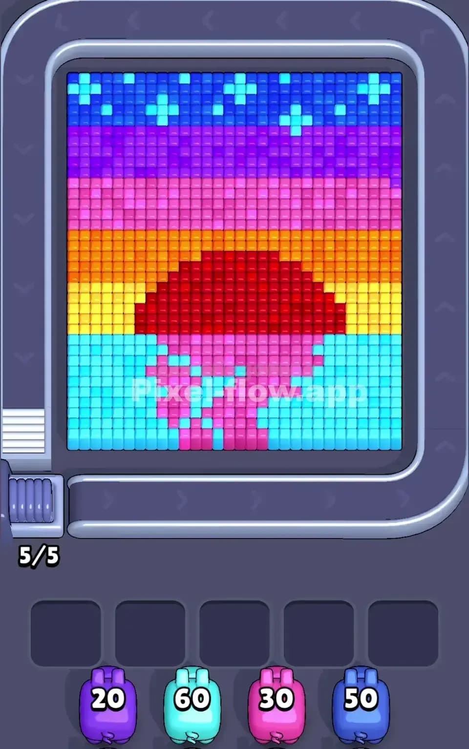 Pixel Flow Level 90 Screenshot