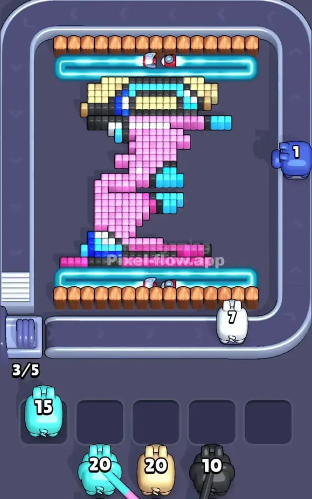 Pixel Flow Level 682 Solution 2