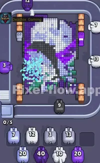 Pixel Flow Level 439 Solution 1