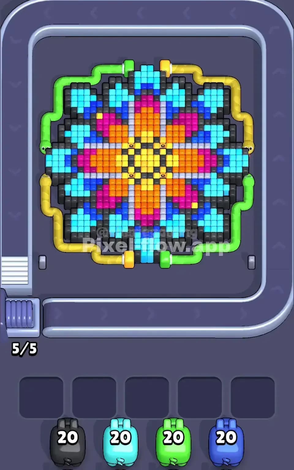 Pixel Flow Level 139 Screenshot