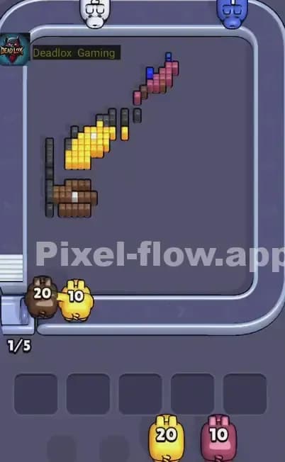 Pixel Flow Level 478 Solution 3
