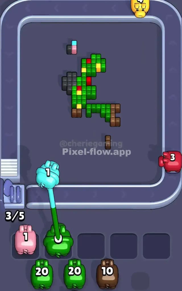 Pixel Flow Level 365 Solution 3