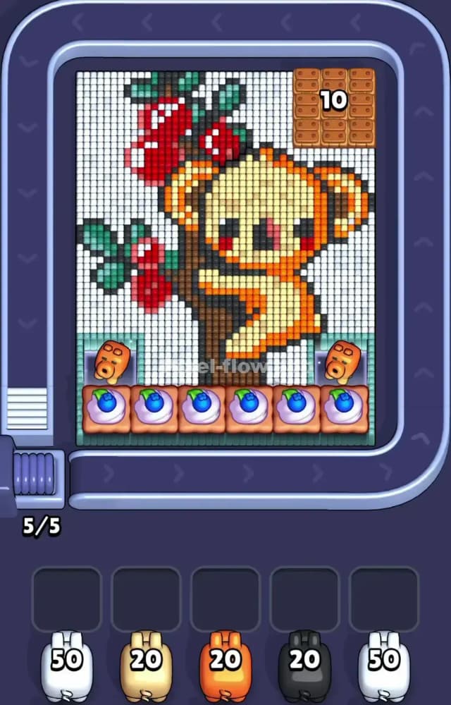 Pixel Flow Level 1230 Gameplay