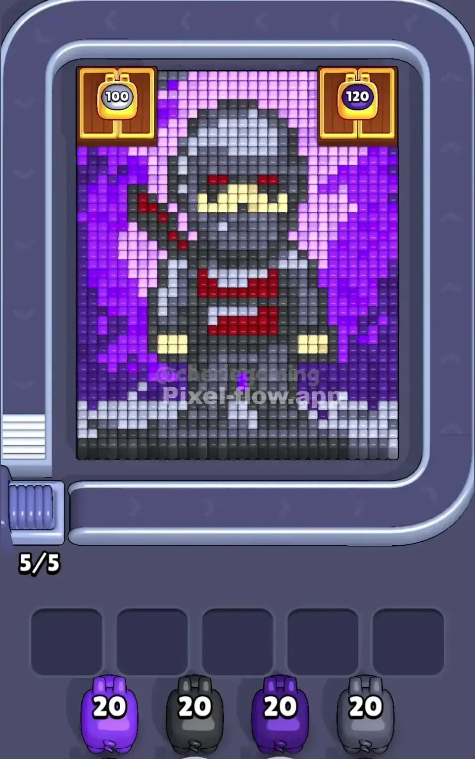 Pixel Flow Level 516 Screenshot