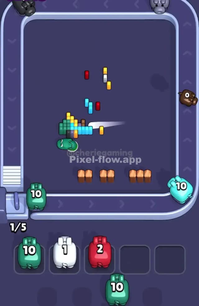 Pixel Flow Level 1776 Solution 3