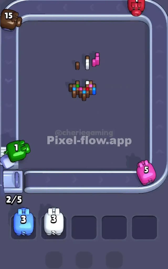 Pixel Flow Level 231 Solution 3