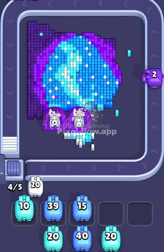 Pixel Flow Level 1761 Solution 1