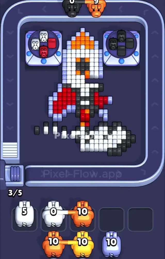 Pixel Flow Level 918 Solution 2