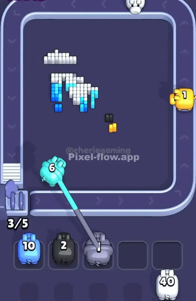 Pixel Flow Level 1655 Solution 3