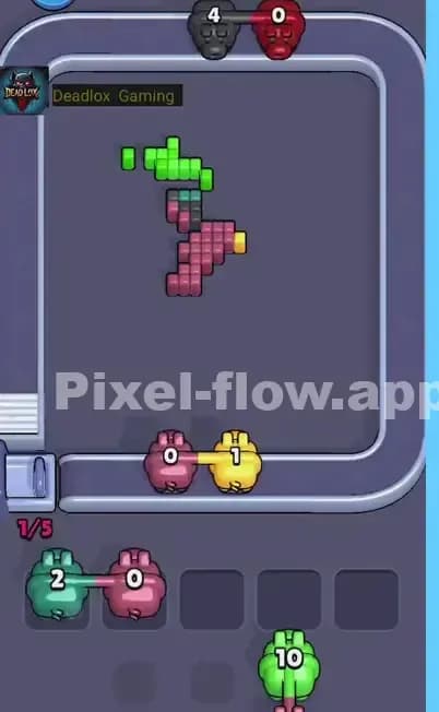 Pixel Flow Level 432 Solution 3