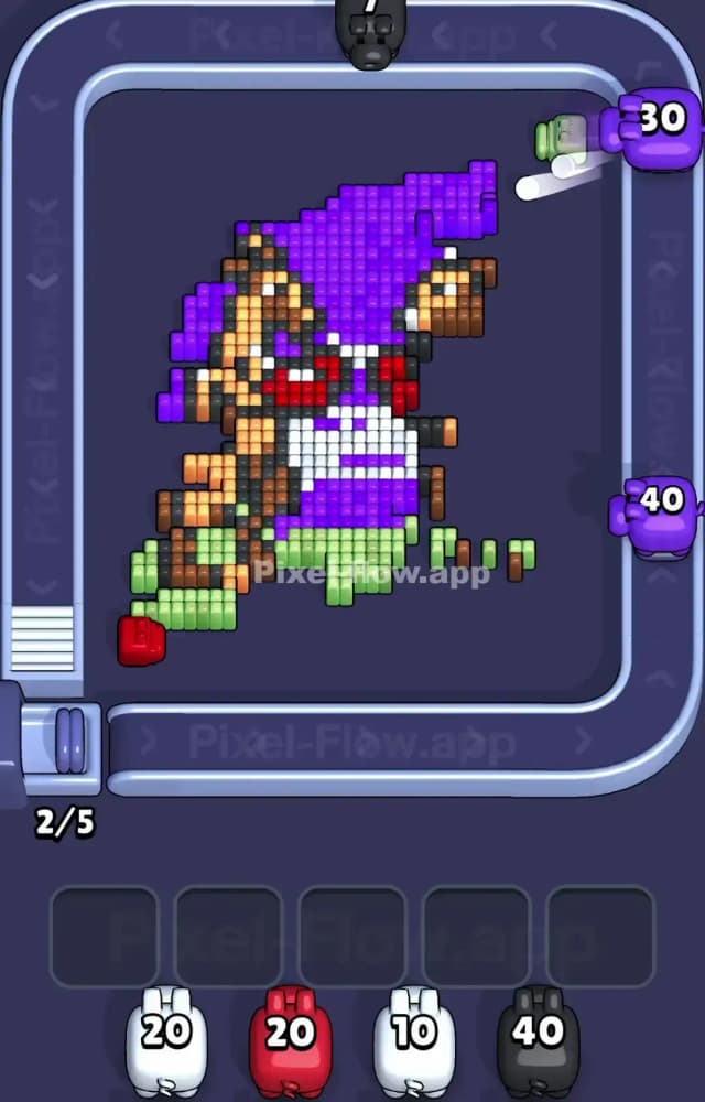 Pixel Flow Level 1361 Solution 1
