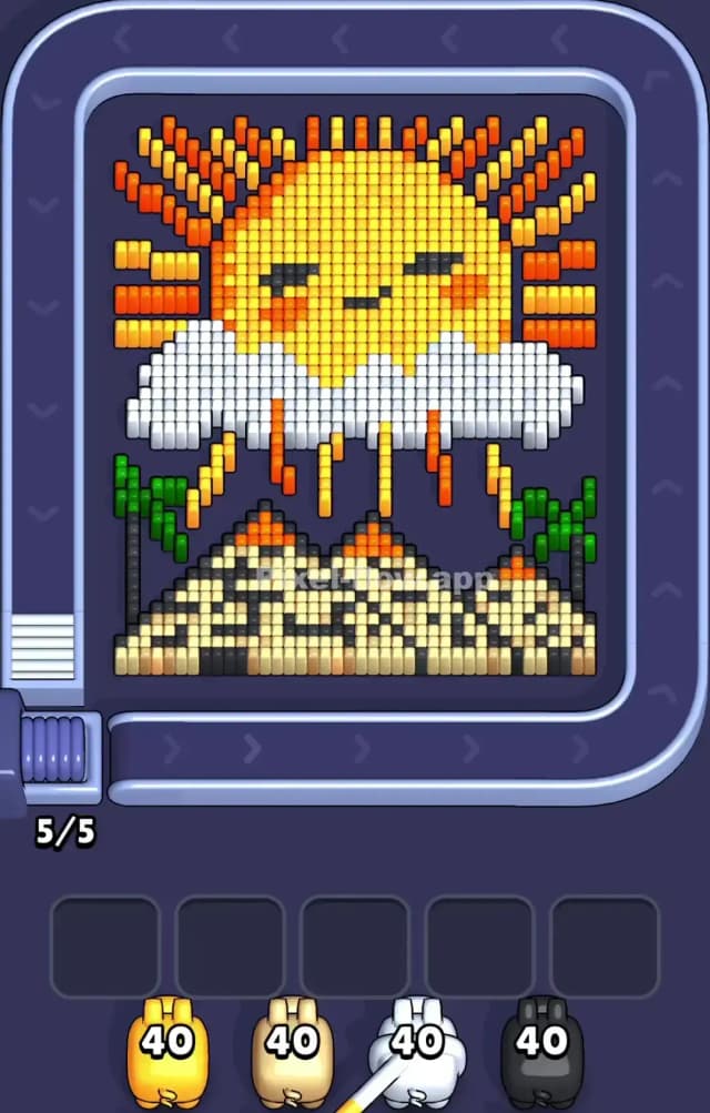 Pixel Flow Level 922 Gameplay