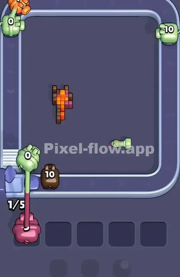 Pixel Flow Level 400 Solution 3