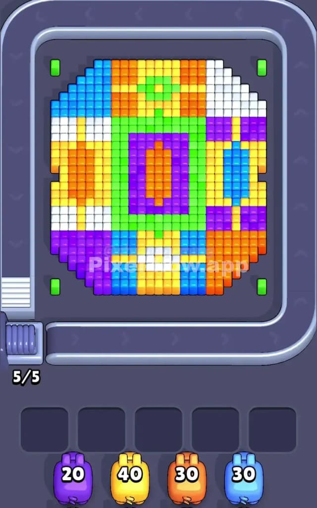 Pixel Flow Level 81 Gameplay