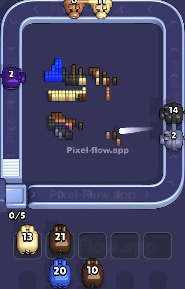 Pixel Flow Level 1425 Solution 3
