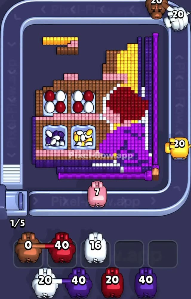 Pixel Flow Level 1469 Solution 1