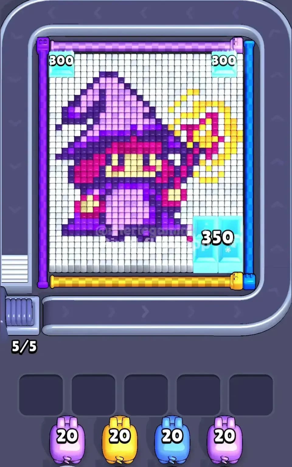 Pixel Flow Level 550 Screenshot