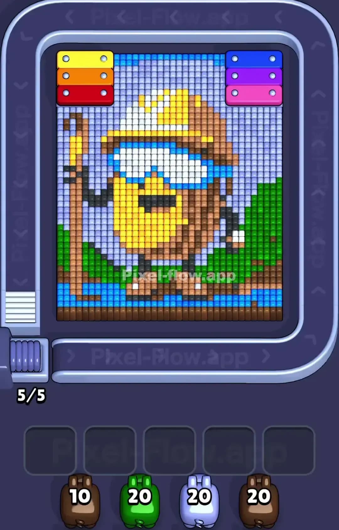 Pixel Flow Level 1435 Screenshot