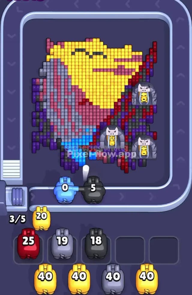 Pixel Flow Level 1704 Solution 1