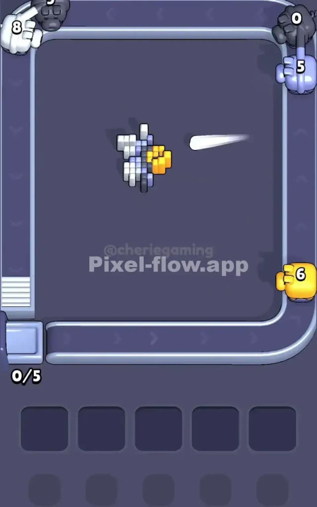 Pixel Flow Level 224 Solution 3