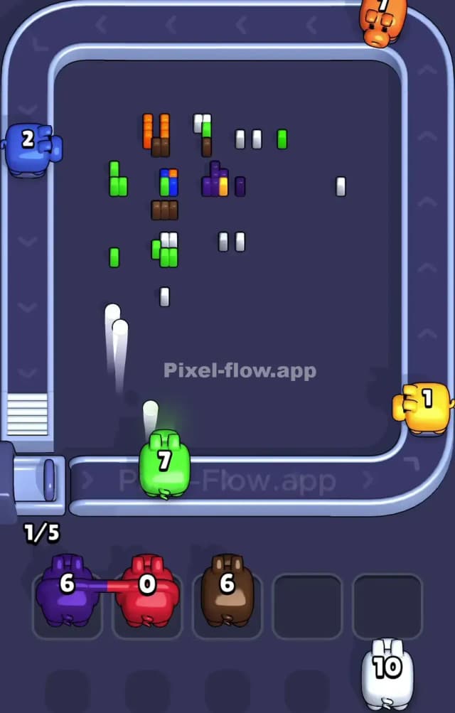 Pixel Flow Level 951 Solution 3