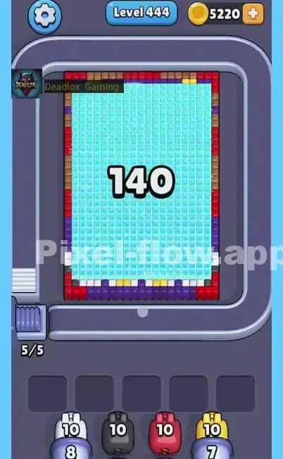 Pixel Flow Level 442 Screenshot