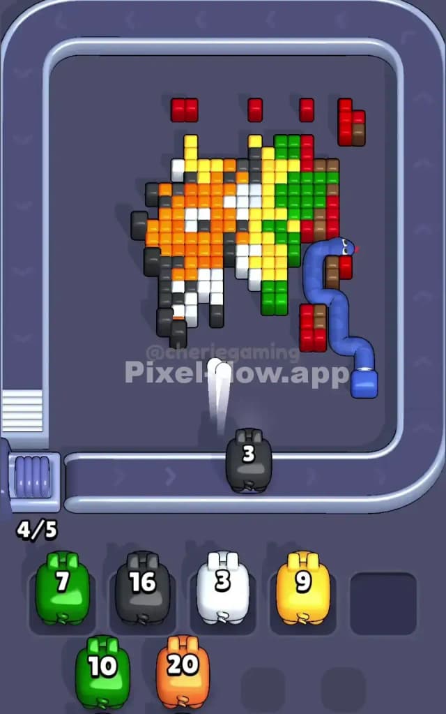 Pixel Flow Level 109 Solution 2