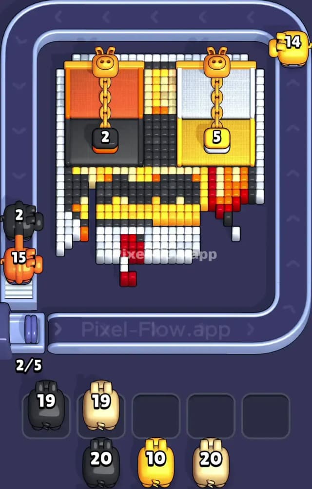 Pixel Flow Level 930 Solution 1