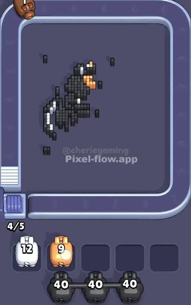 Pixel Flow Level 731 Solution 3