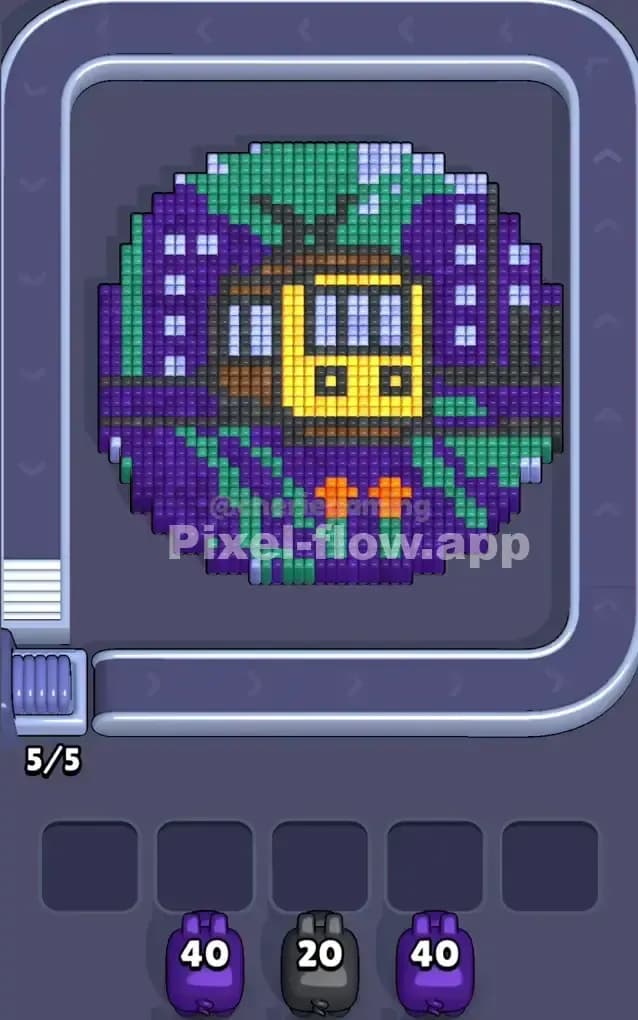 Pixel Flow Level 254 Screenshot