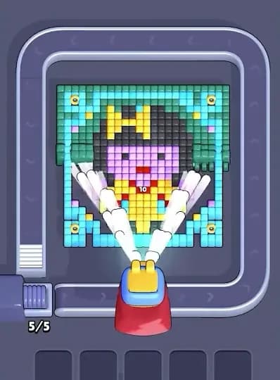 Power-ups in Pixel Flow