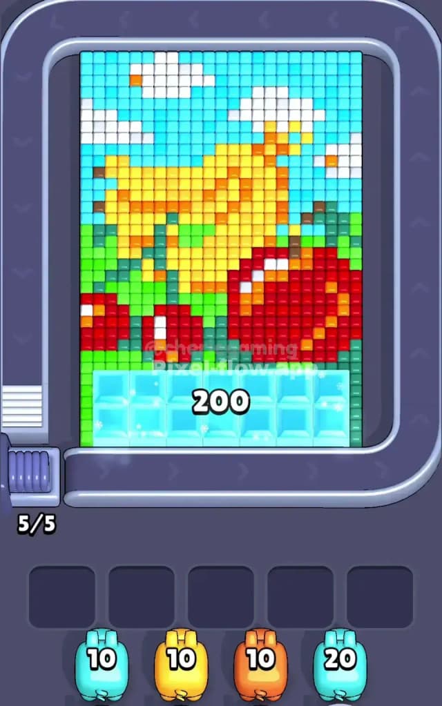 Pixel Flow Level 481 Gameplay