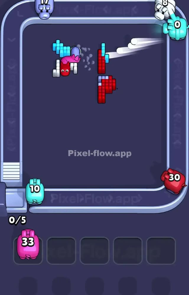 Pixel Flow Level 1139 Solution 3