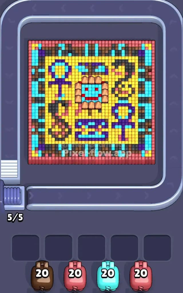 Pixel Flow Level 338 Gameplay