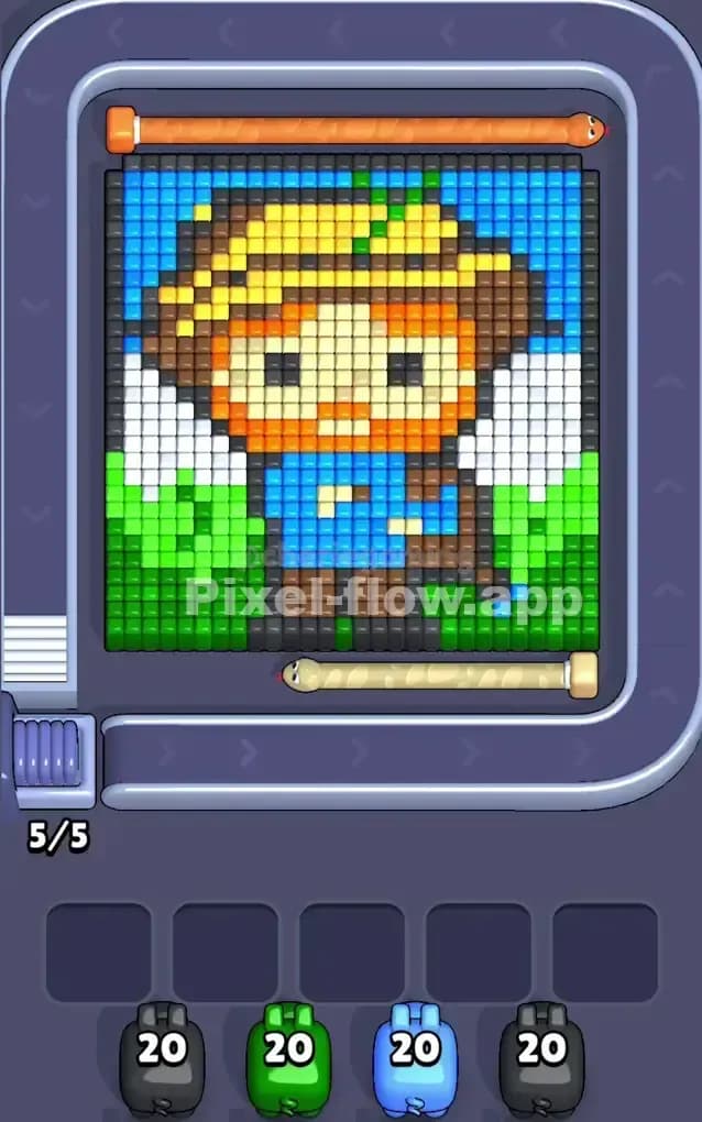 Pixel Flow Level 275 Screenshot