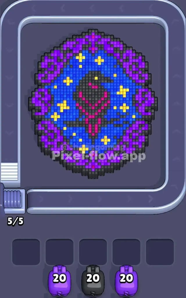 Pixel Flow Level 241 Gameplay