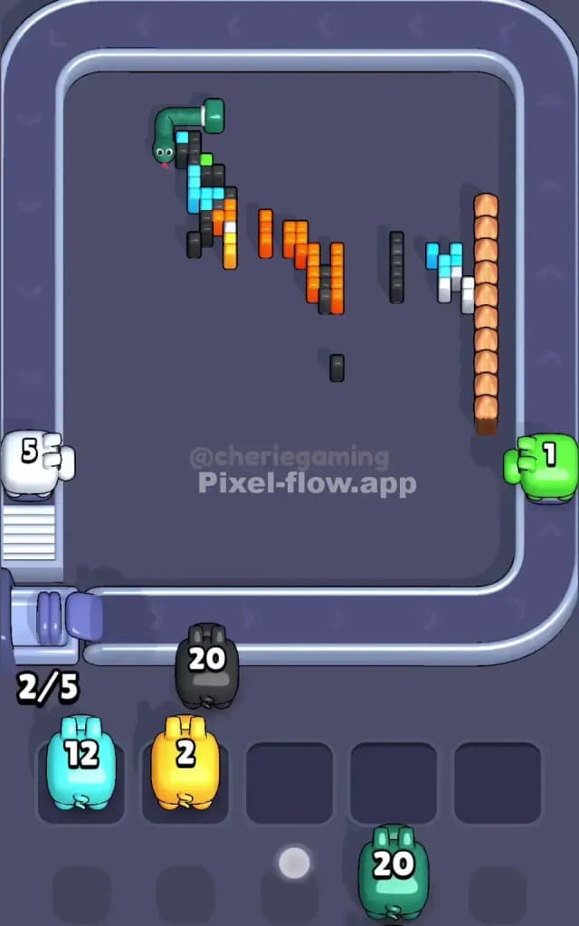 Pixel Flow Level 413 Solution 3
