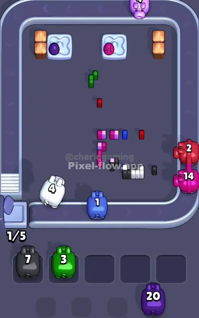 Pixel Flow Level 361 Solution 3