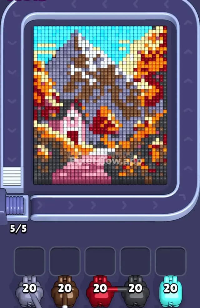 Pixel Flow Level 1765 Gameplay