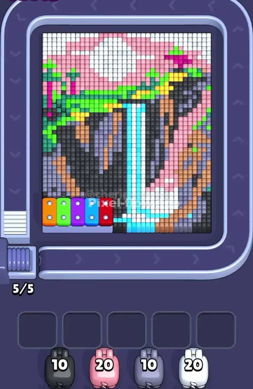 Pixel Flow Level 1636 Screenshot