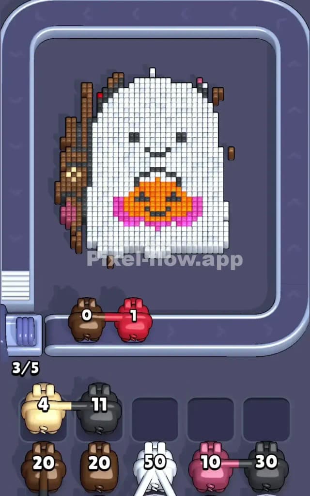 Pixel Flow Level 138 Solution 2