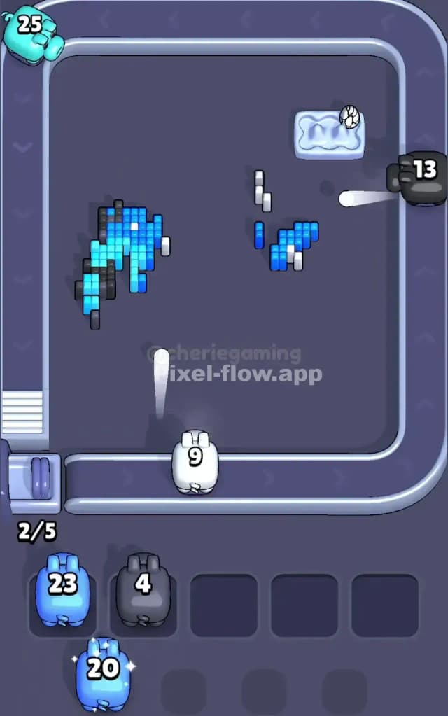 Pixel Flow Level 526 Solution 3
