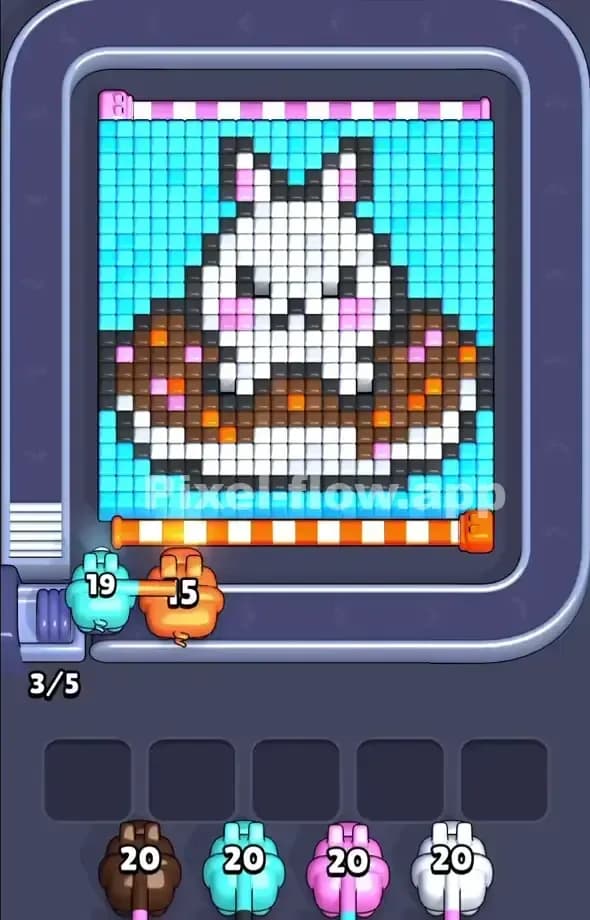Pixel Flow Level 510 Gameplay