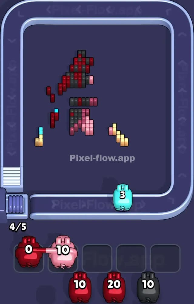 Pixel Flow Level 1448 Solution 3
