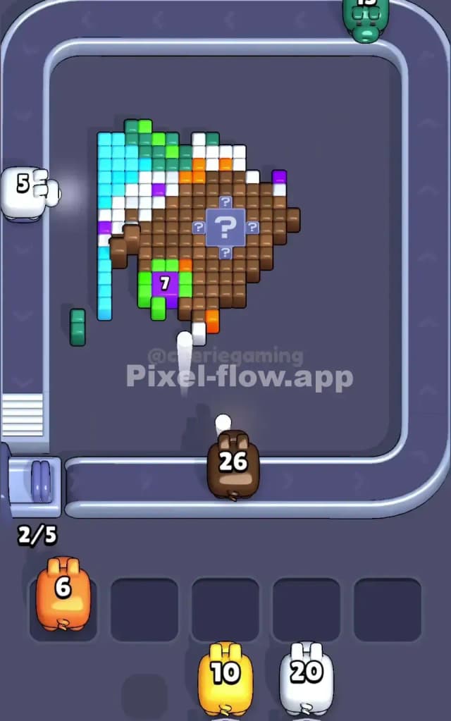 Pixel Flow Level 160 Solution 2